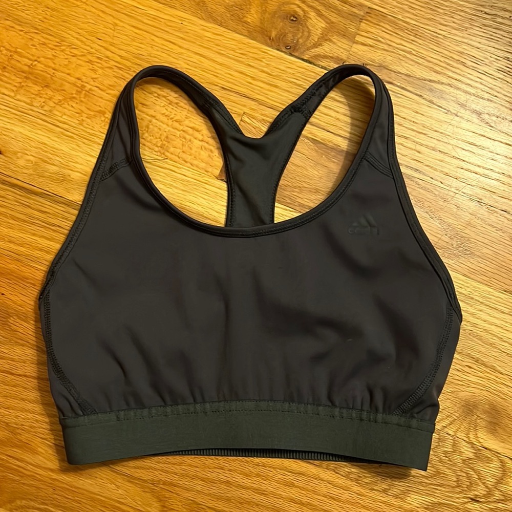 Size small gray adidas sports bra
